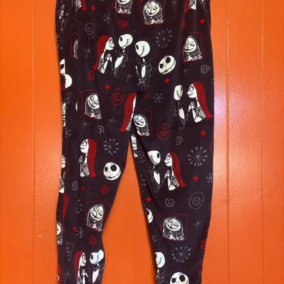 Nightmare Before Christmas Jack & Sally Graphic Pajama Pants - Picture 5 of 6